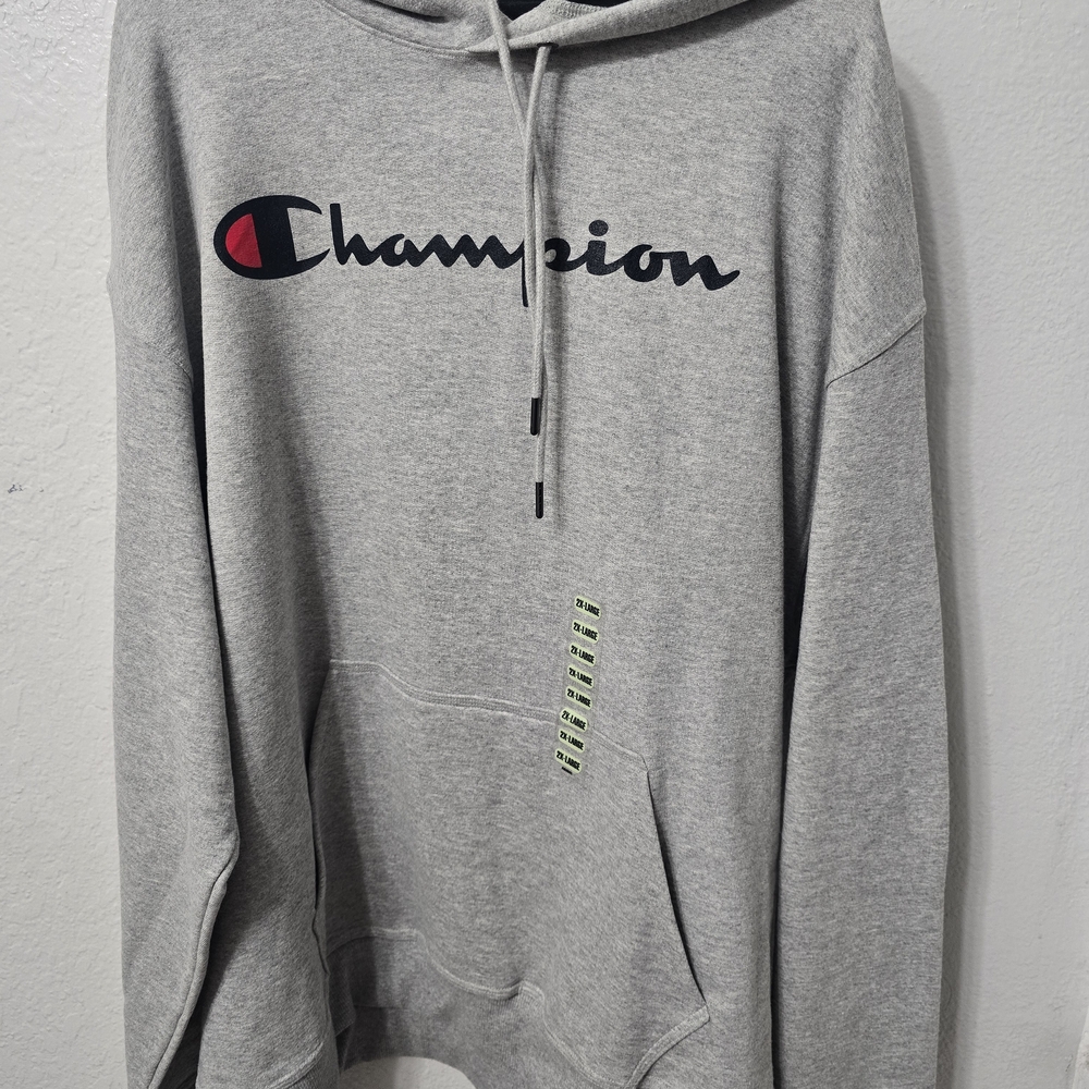 Champion Gray Hoodie for Men